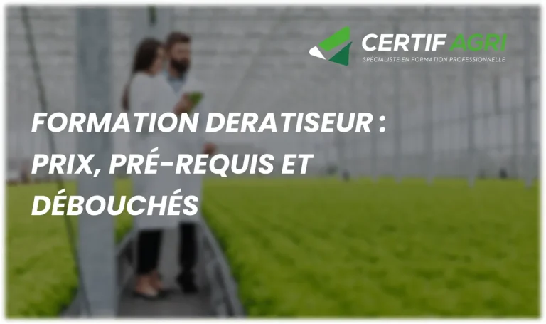 Formation deratiseur : prix, pré-requis et débouchés