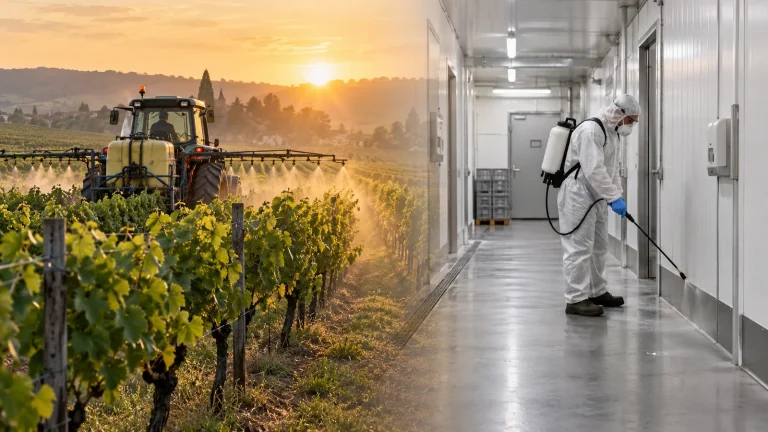 Différence entre biocides, produits phytosanitaires et pesticides