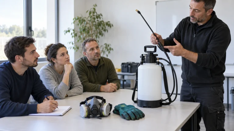 Formation désinfection désinsectisation dératisation et métier 3D